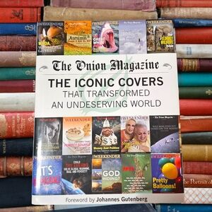The Onion Magazine Iconic Covers Hardcover Book